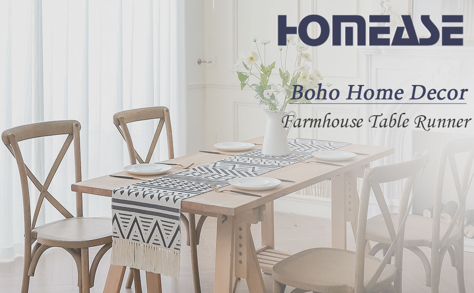 Boho Table Runner